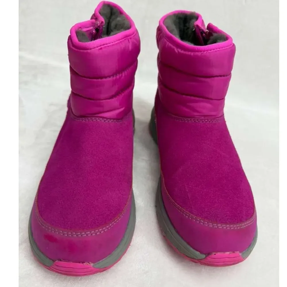 Ugg Kid's Truckee Weather Suede Cold Weather Boots Pink Sz 6